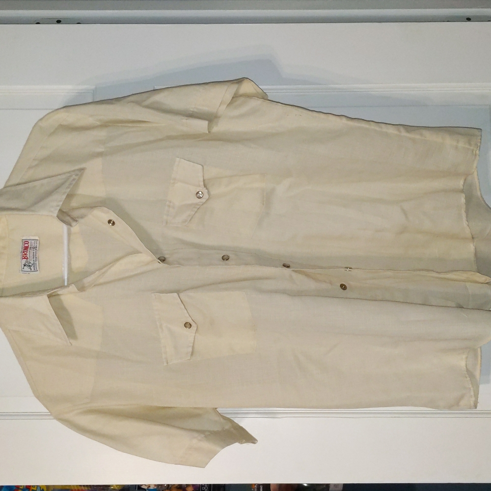 Bronco pearl snap short sleeve